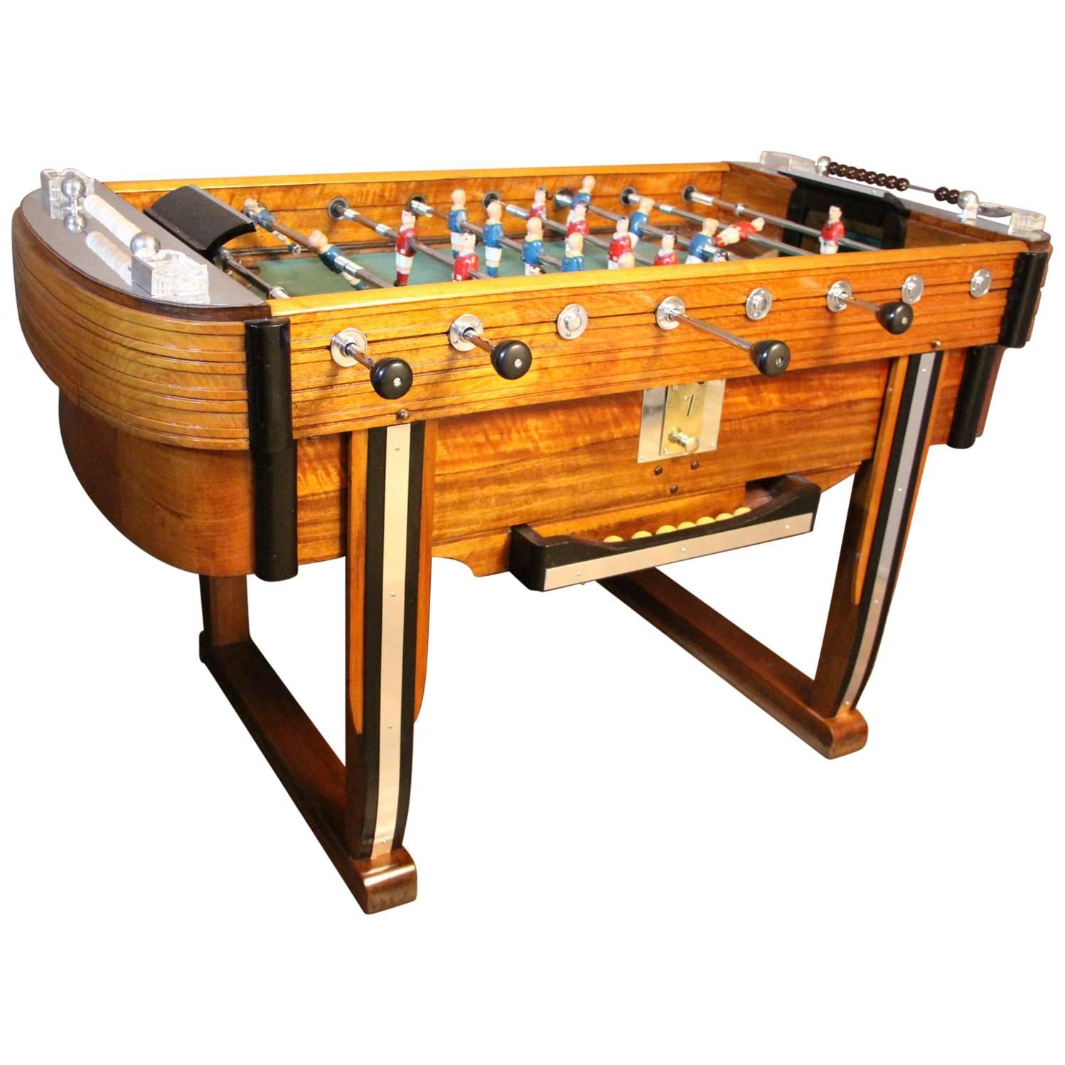 Midcentury French Foosball Table