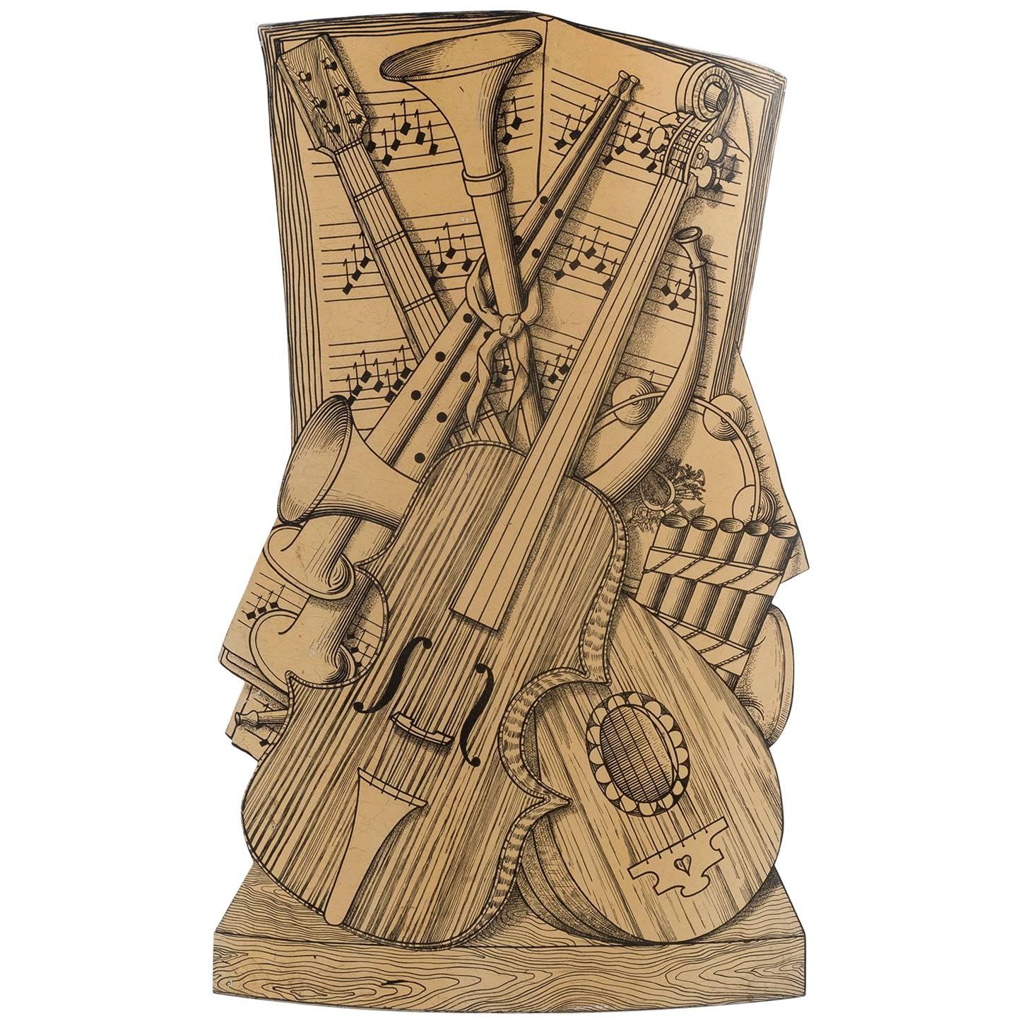 Piero Fornasetti, Model Strumenti Musicali Umbrella Stand For Sale