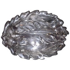 Sterling Silver Oak Leaf Bowl