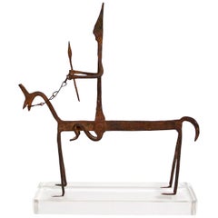 Fine Bambara Bamana Horseman Cavalier Figure