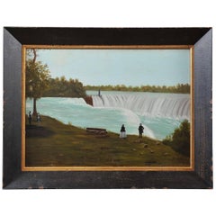 Antique View of Niagara Falls