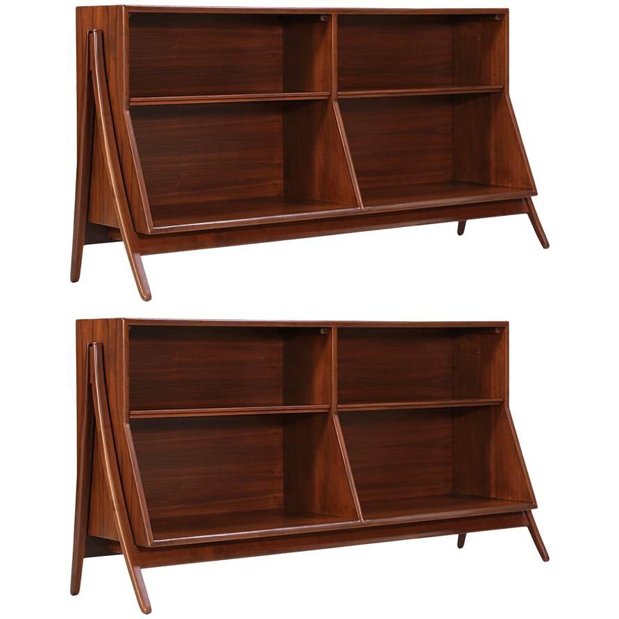 Pair of Kipp Stewart & Stewart MacDougall “Declaration” Bookcases for Drexel