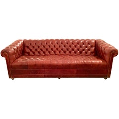 Vintage Chesterfield Leather Sofa