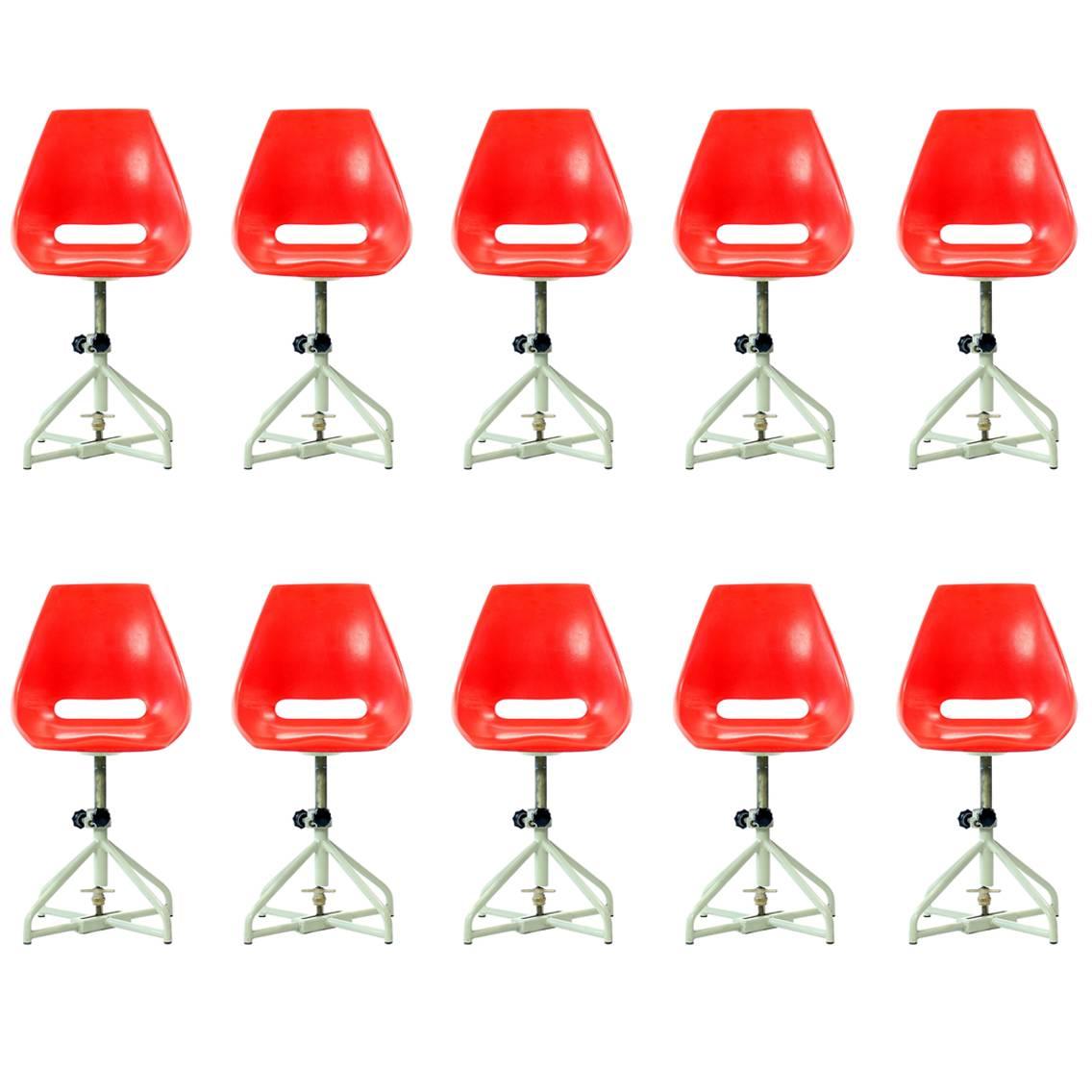 Original Vertex Chairs by Miroslav Navratil, circa 1960 For Sale
