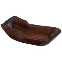 20th Century French Fruit Bowl Made of Olive Tree