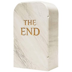 Gufram Limited Edition the End Pouf by Toiletpaper Maurizio Cattelan