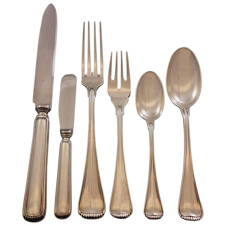 Milano by Buccellati Sterling Silver Flatware Set for 10 Service 60 Pcs