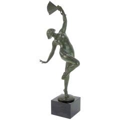Art Deco Bronze Dancer by Morante