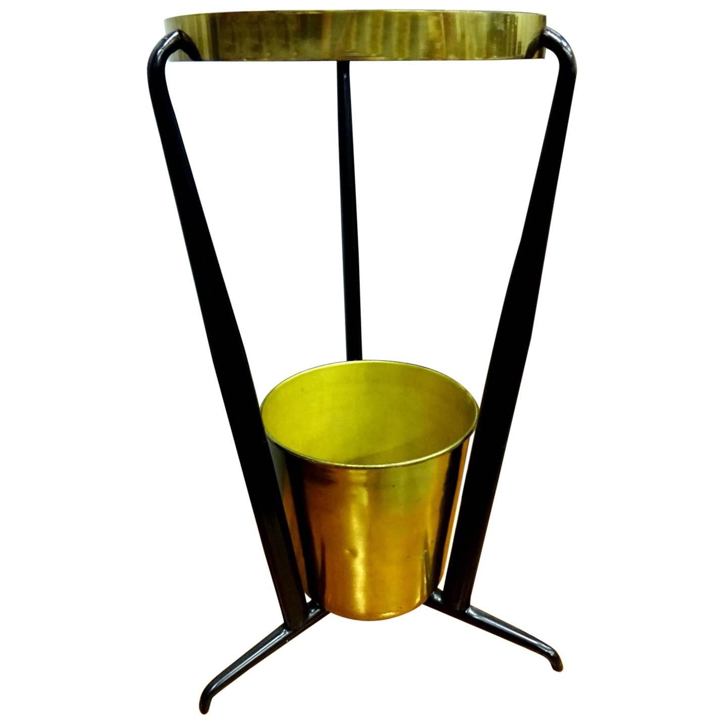 Brass Umbrella Stand from the 1950s