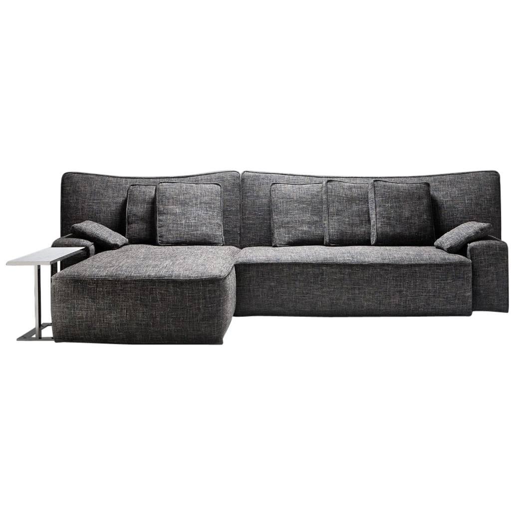 "Wow" Composition E1 or E2 Sectional Sofa in Goose Feather by P. Starck, Driade For Sale