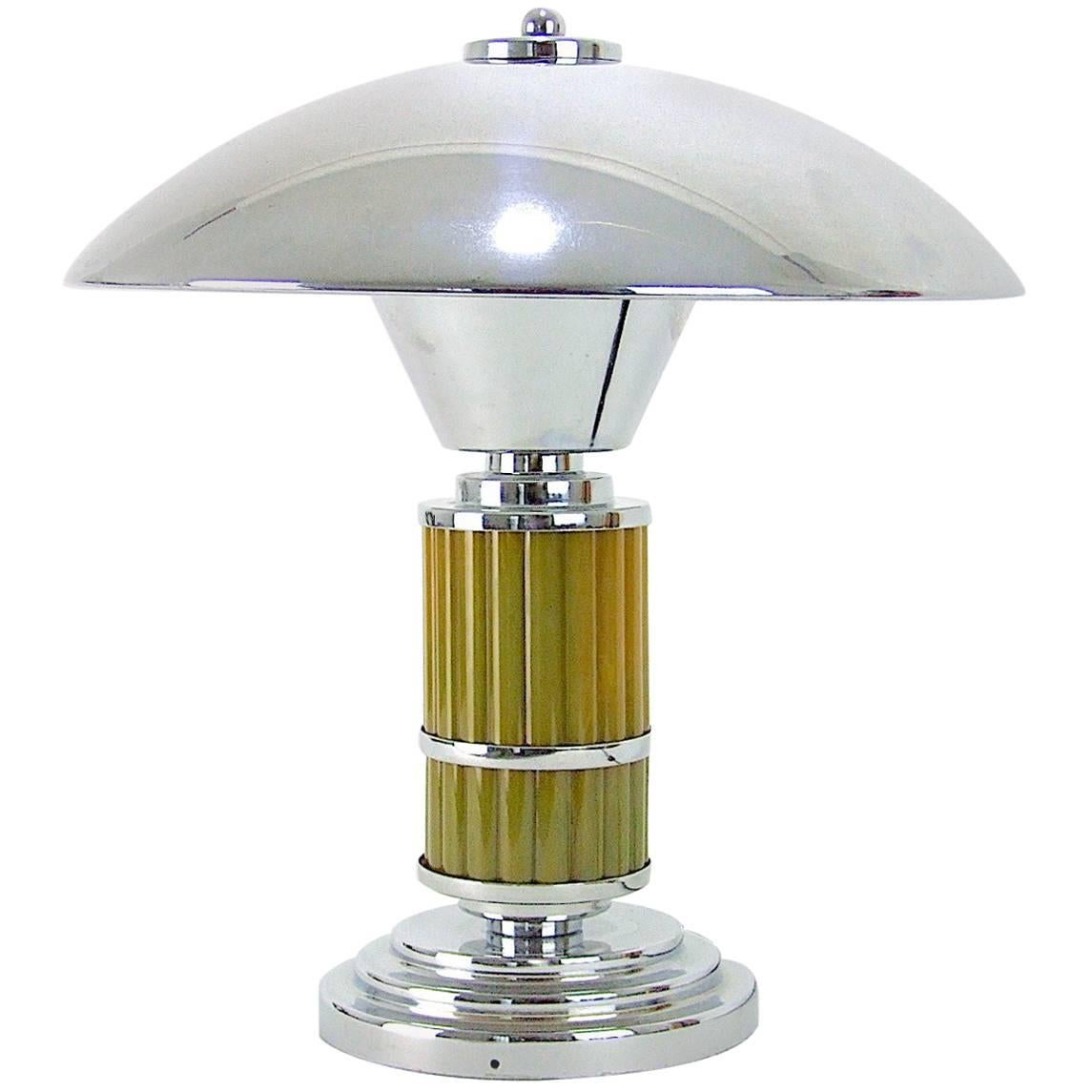 Modernist Art Deco Desk Lamp For Sale