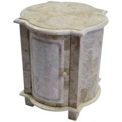 Tesselated Stone Nightstand End Table Marquis Collection of Beverly Hills