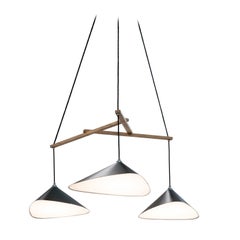 Daniel Becker 'Emily 3' Chandelier in Anthracite for Moss Objects