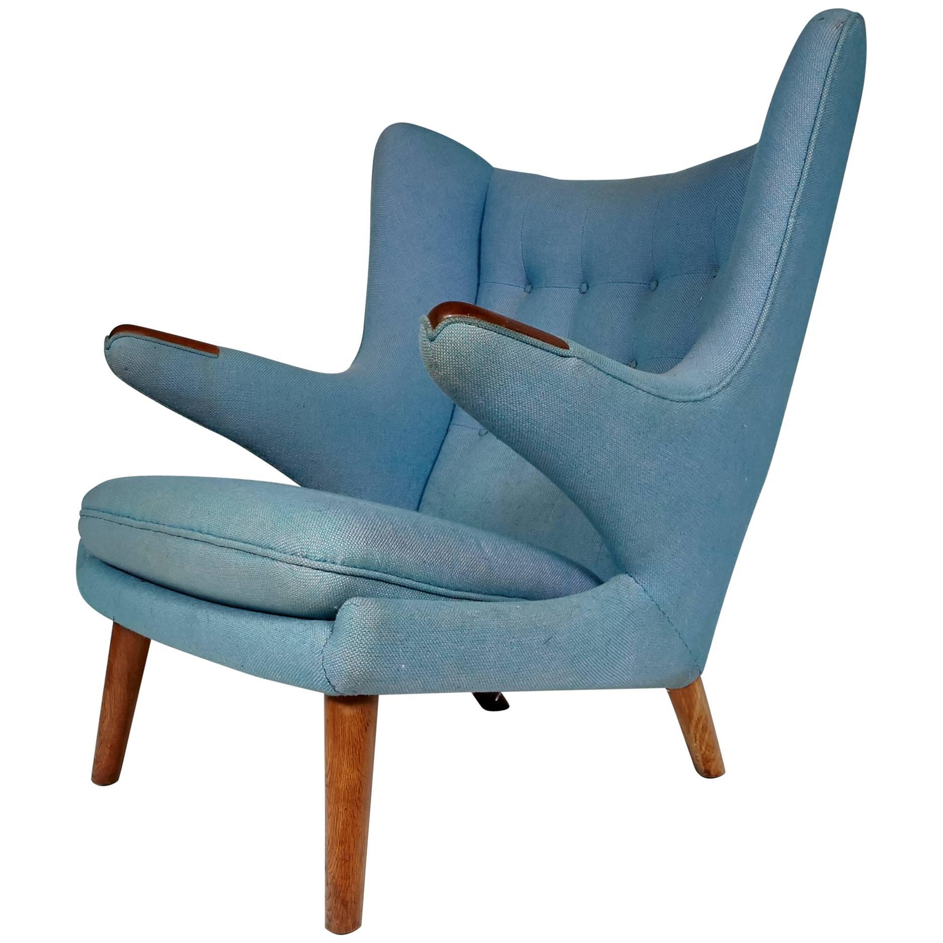 Papa Bear Chair by Hans J. Wegner for AP Stolen Model AP-19, 1956 For Sale