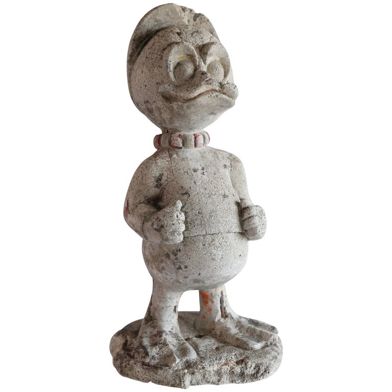 Vintage Huey Duck Garden Statue For At 1stdibs Vintage Huey Duck Garden Statue For