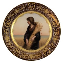 Royal Vienna Style Porcelain Charger