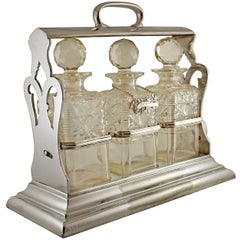 Walker & Hall Tantalus Silver Plated Tantalus Set