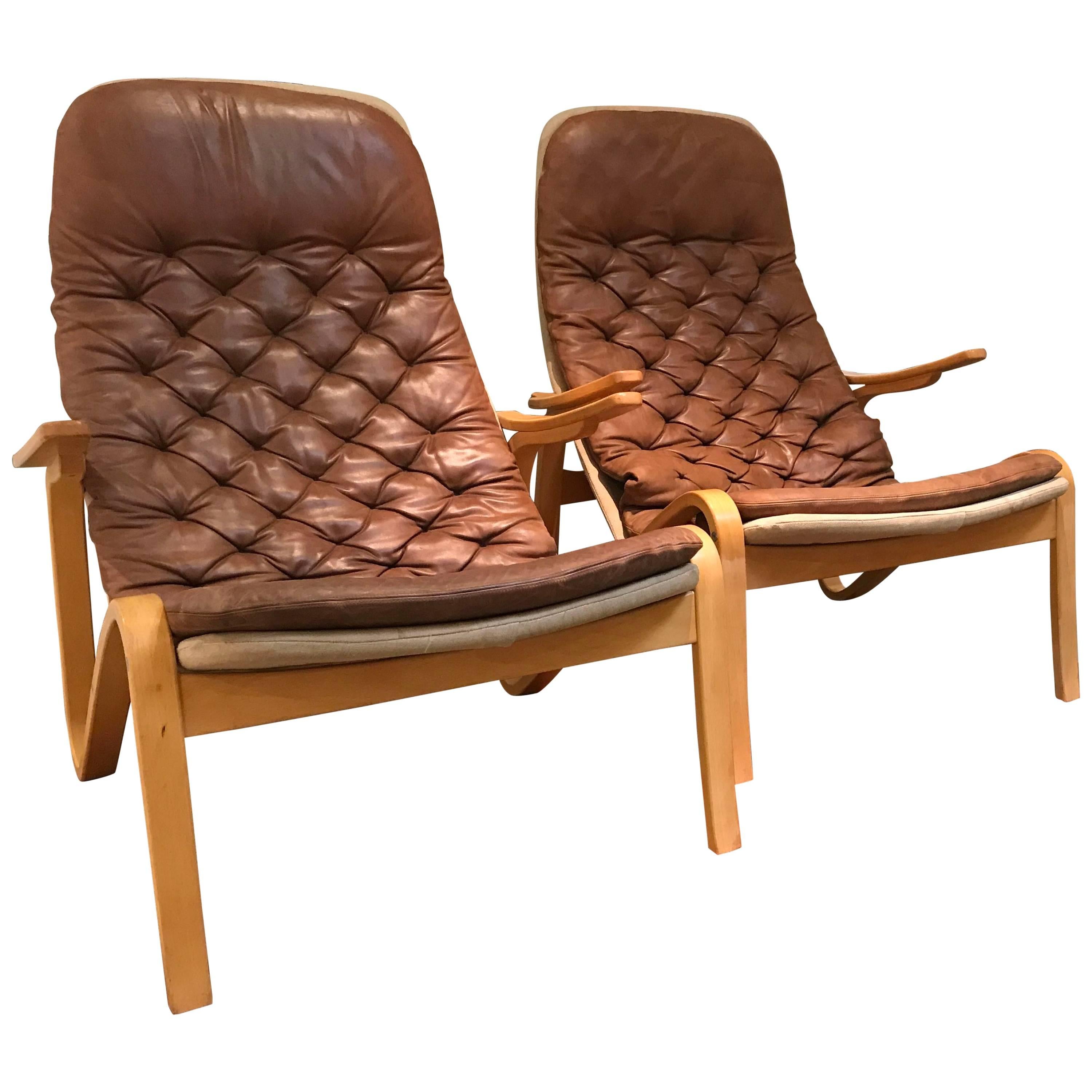 Pair of Sam Larsson Metro Chairs For Sale
