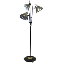 1950s Modernist Triennale Style Floor Lamp by Gerald Thurston for Lightolier