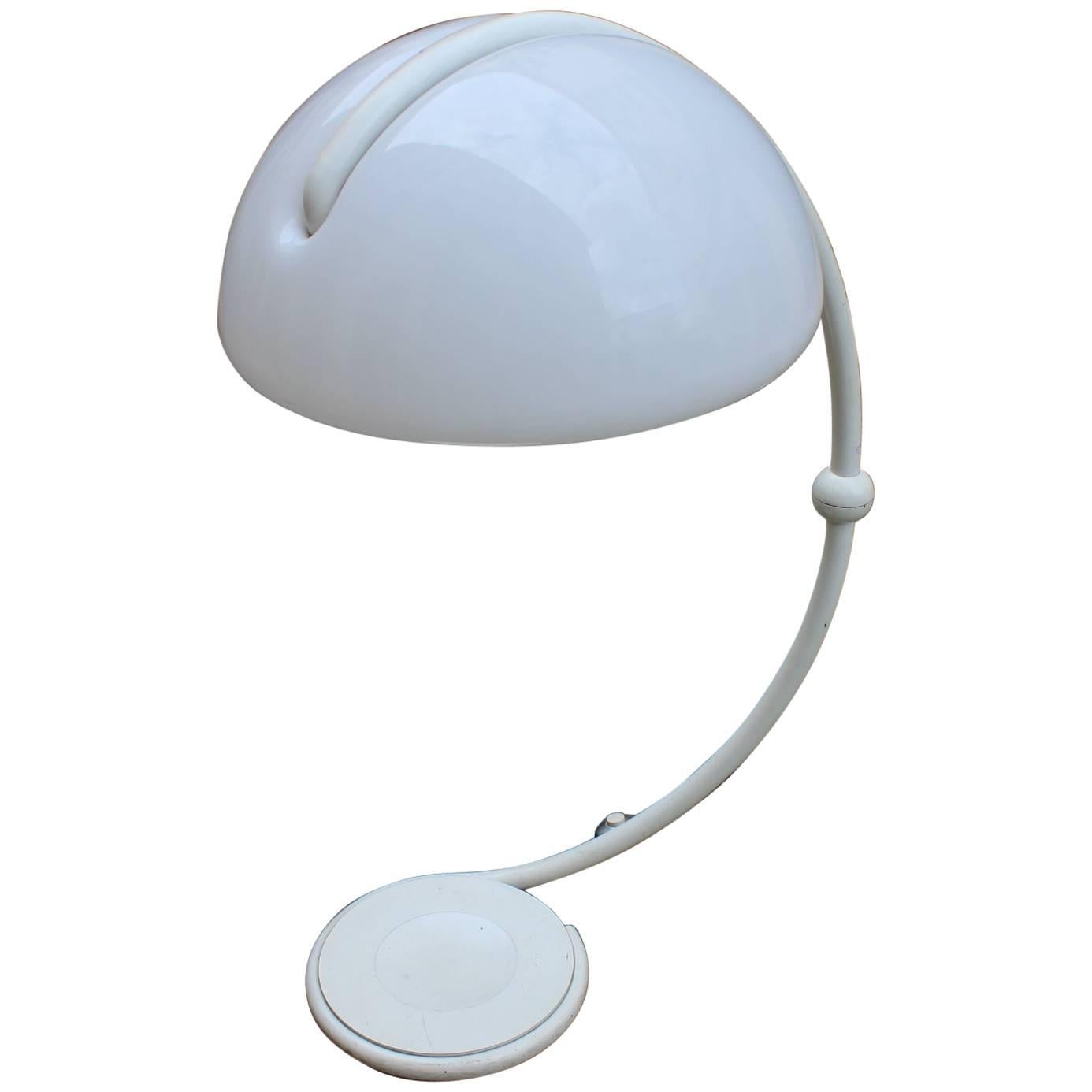 Elio Martinelli Beautiful Serpente Floor Lamp, circa 1960 For Sale