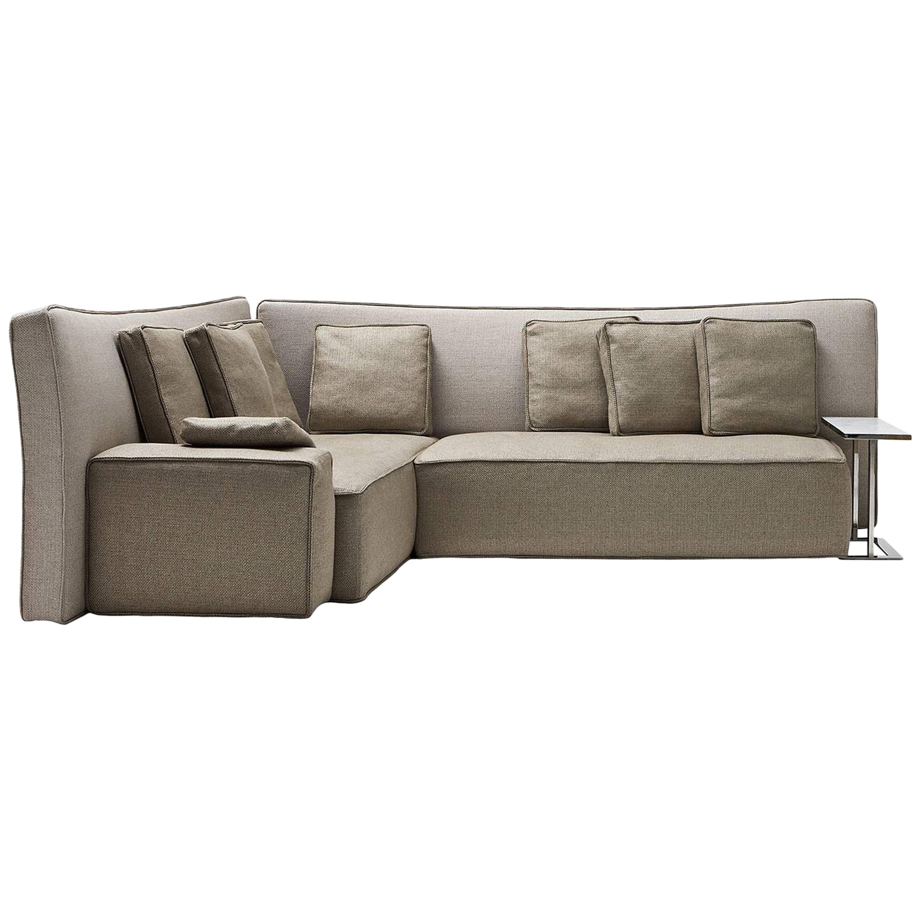 "Wow" Composition C1 or C2 Sectional Sofa in Goose Feather by P. Starck, Driade