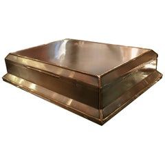 Asprey Art Deco Silver and Gold Cigar Box