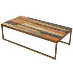 French Mosaic Coffee Table