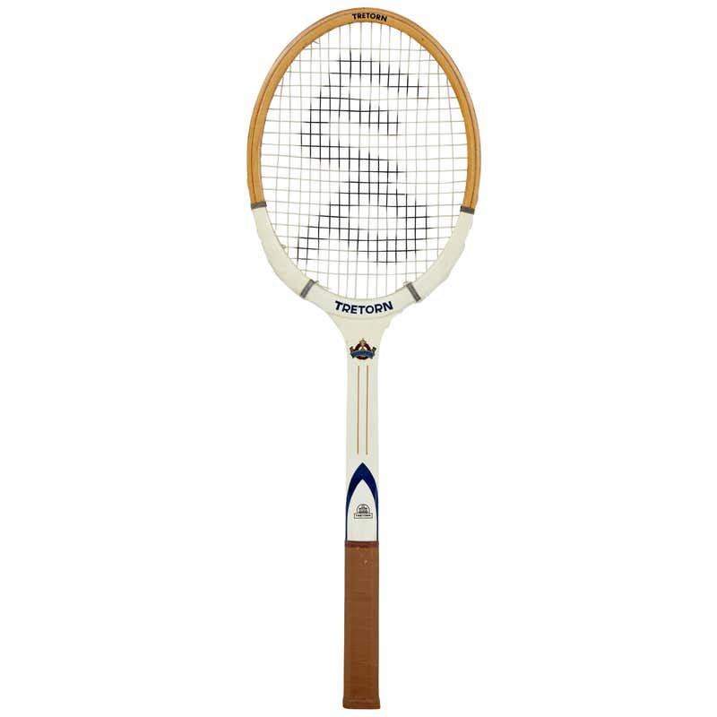 Rare Oversized 1970s Wooden Tretorn Tennis Racket at 1stDibs