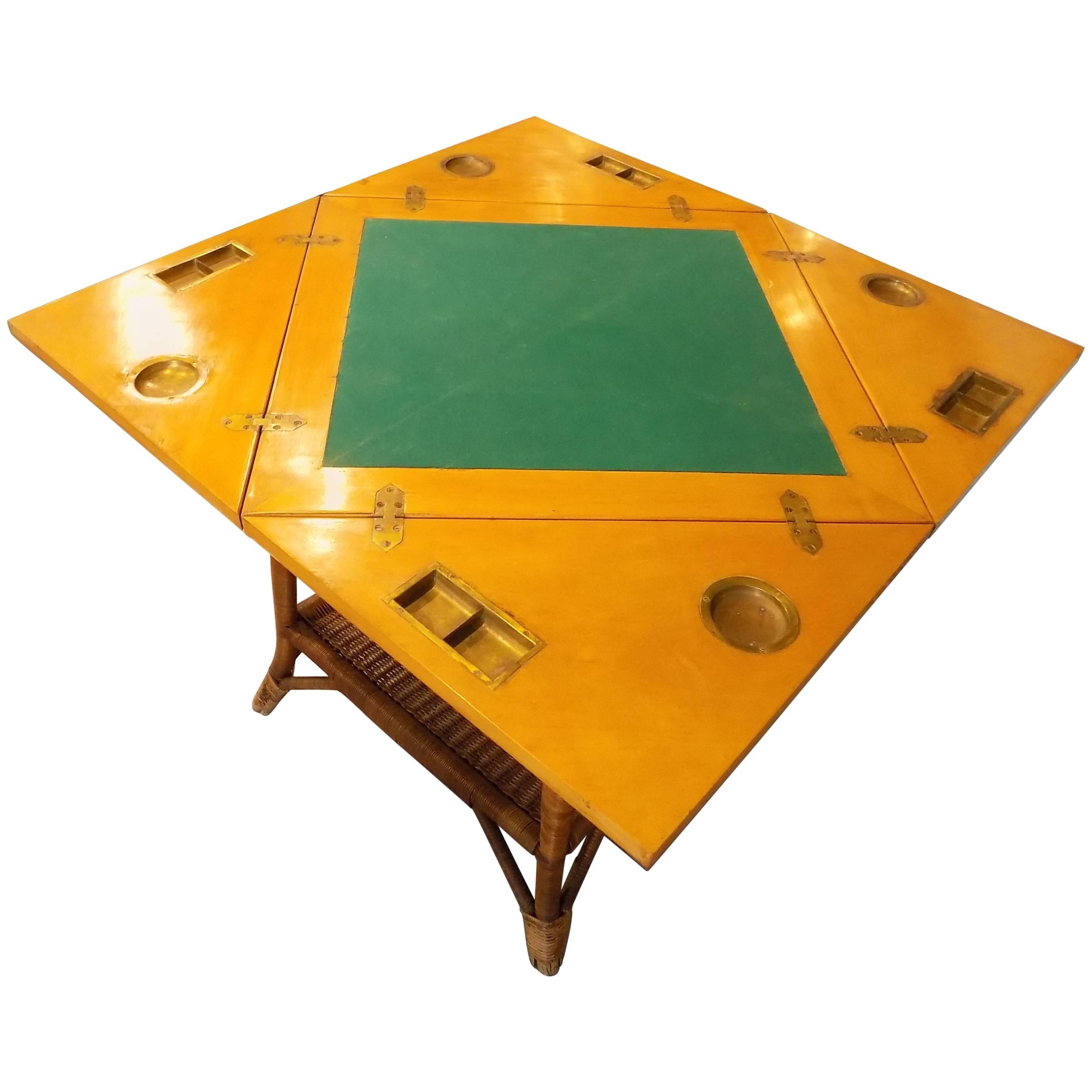 Fantastic 1960 French Game Table For Sale