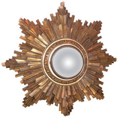 Antique Gilt Sunburst in Louis XIV Style