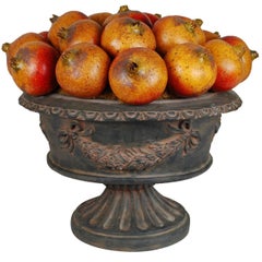 Arreglo Frutas Centro de mesa Jarrón Tazón Granadas