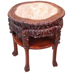 Antique 19th Century Oriental Hardwood Table