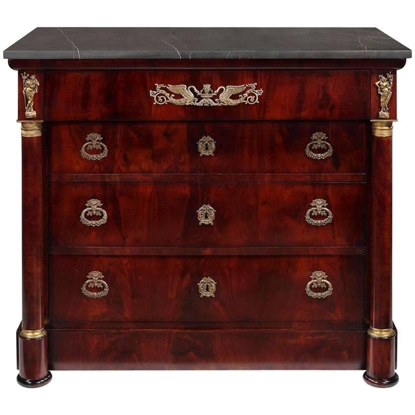 19th Century Empire Chest For Sale