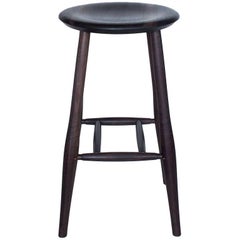 Swell Bar Stool, Turned Leg Stool