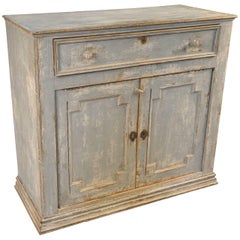 Catalan 19th Century Painted Buffet