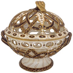 Wedgwood Cremeware Potpourri Bowl