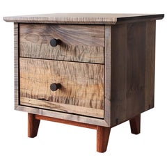 Spring Side Cabinet in Domestic Hardwoods