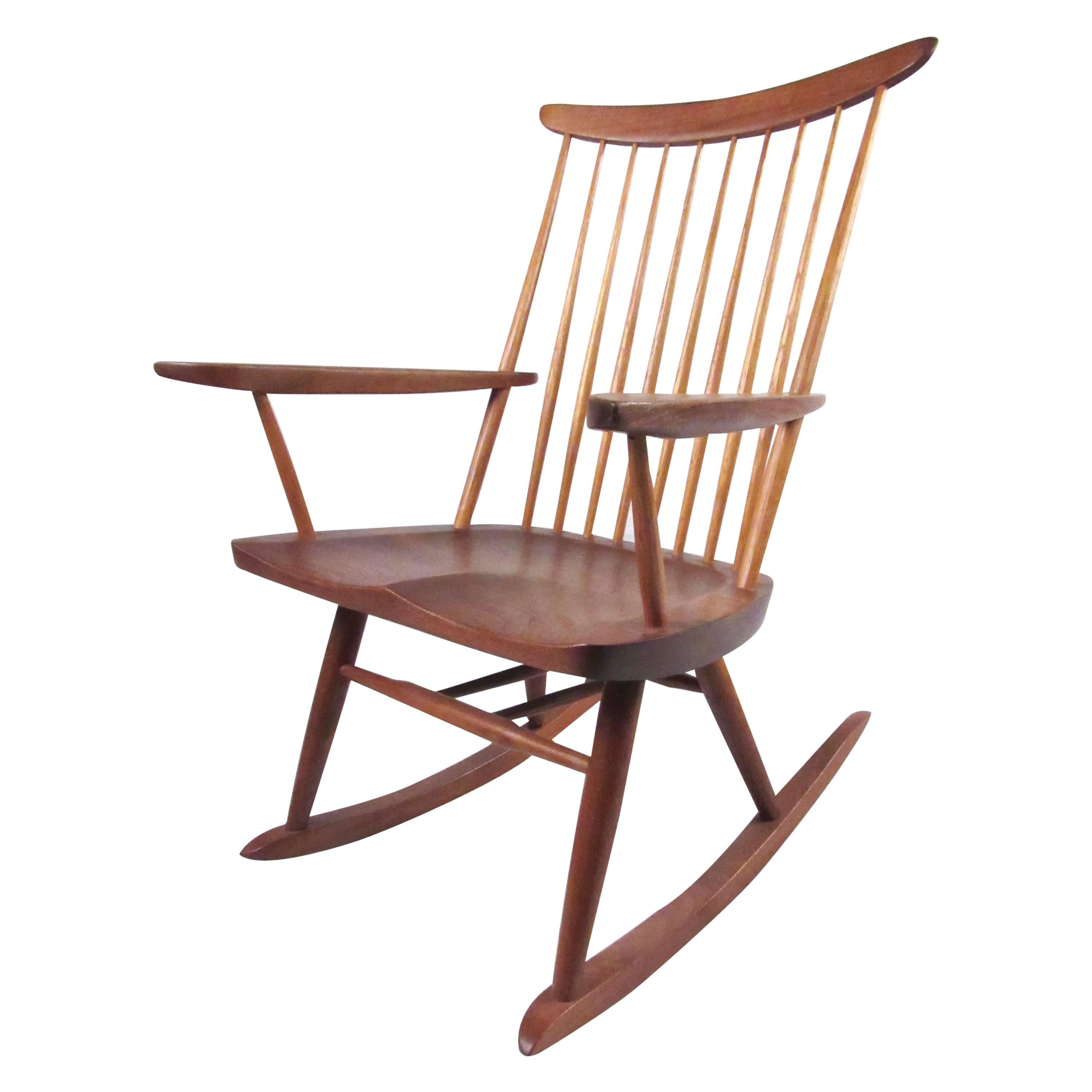 Nakashima "New" Chair Rocker For Sale at 1stDibs