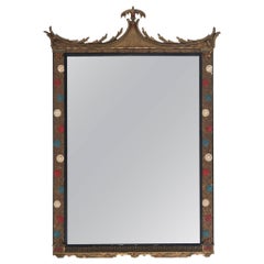 Vintage Chinoiserie Pagoda Mirror