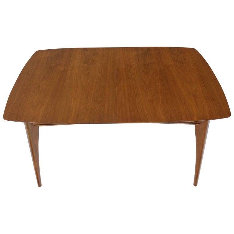 Walnut Dining Table on Sculptural Legs at 1stDibs