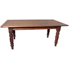 Antique Traditional Victorian Pine Table
