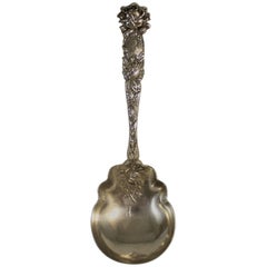 American 19th Century Sterling Silver Berry Spoon