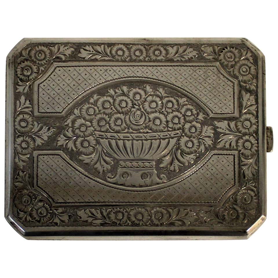 Antique Cigarette Cases 160 For Sale On 1stDibs Vintage Cigarette Antique cigarette cases 160 for sale on 1stdibs vintage cigarette