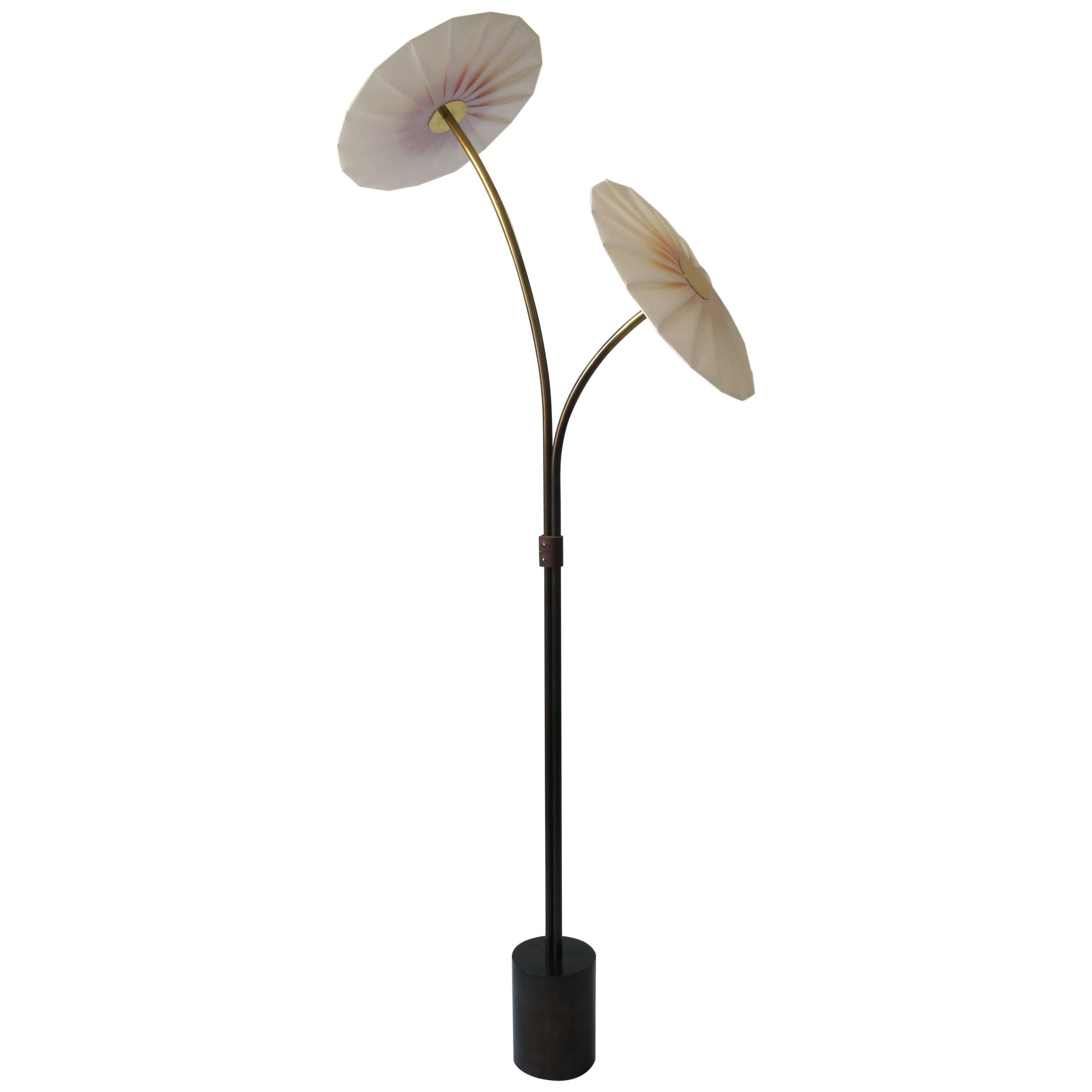 Brass Bloom no.2 Floor Lamp, Umut Yamac