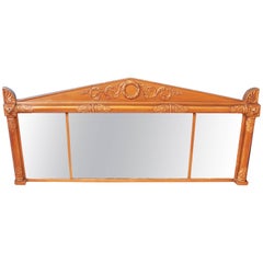 Antique Regency Gilt Overmantel Mirror