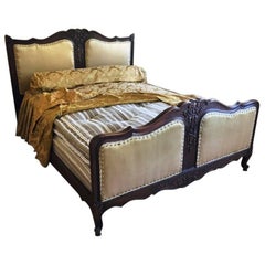 20th Century Louis XV Oak Bed