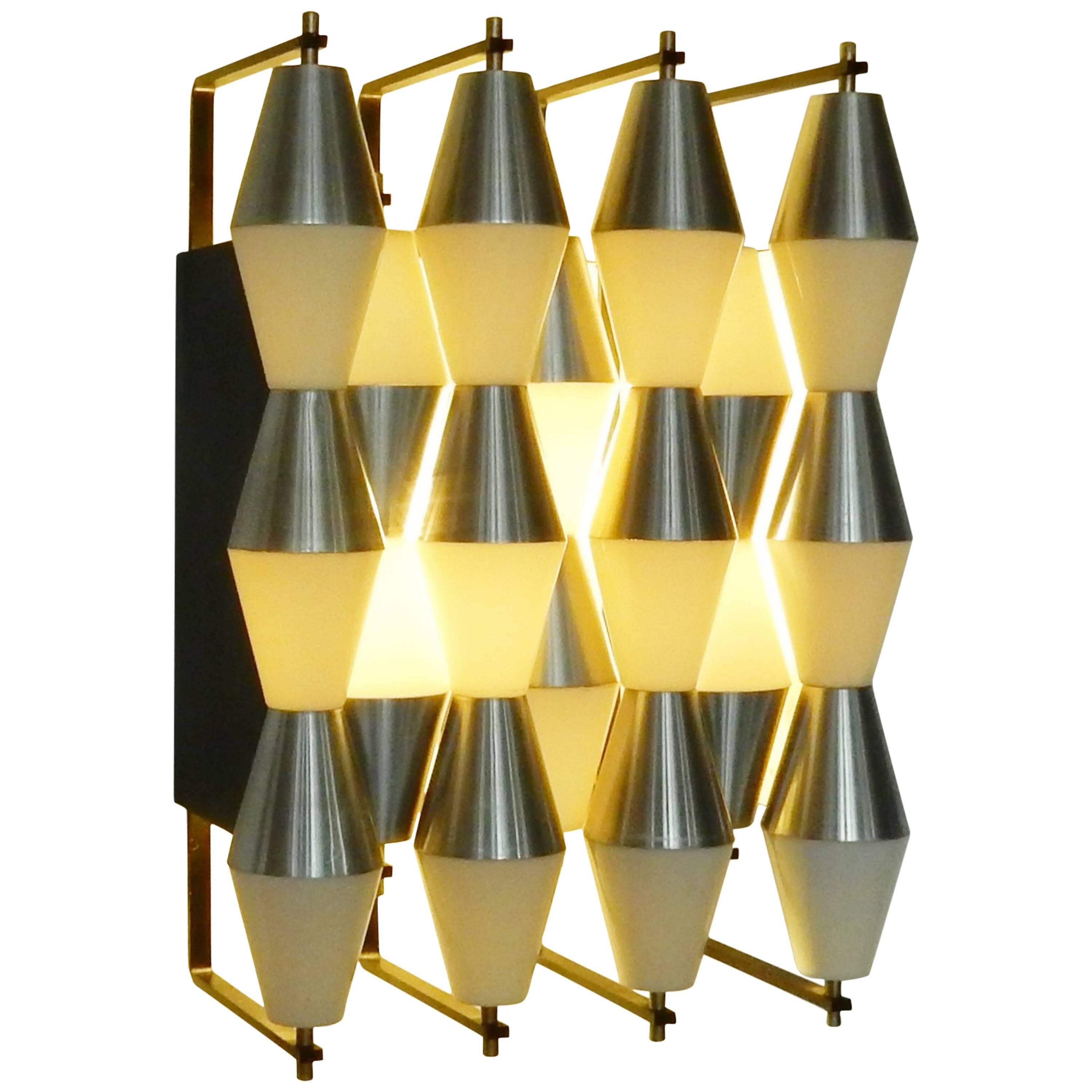 Architectural Wall Light Model "C-1656" by RAAK Amsterdam, Netherlands, 1960s