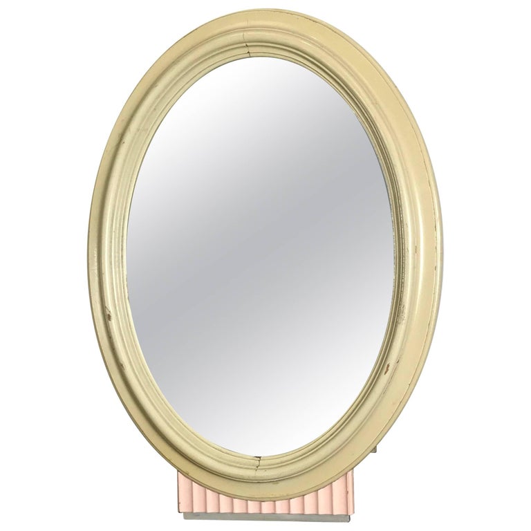 Classic American Art Deco Dresser Mirror, Kittinger Furniture For Sale