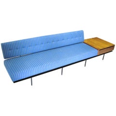 Midcentury Sofa/End Table Combination Designed by Florence Knoll
