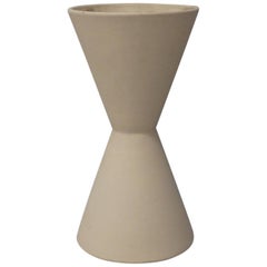 Lagardo Tackett Double Cone Architectural Pottery Planter